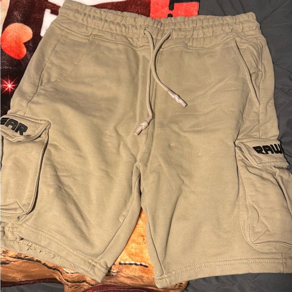 Raw Gear Men's Tan Cargo Shorts